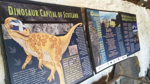 Skye’s internationally renowned collection of dinosaur fossils. Tours available to hard-to-find dinosaur footprints.