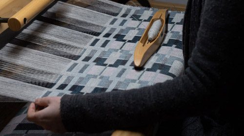 Visit the home weaving studio and shop of weaver Maggie Williams. Inspired by the dramatic North East Skye landscape.